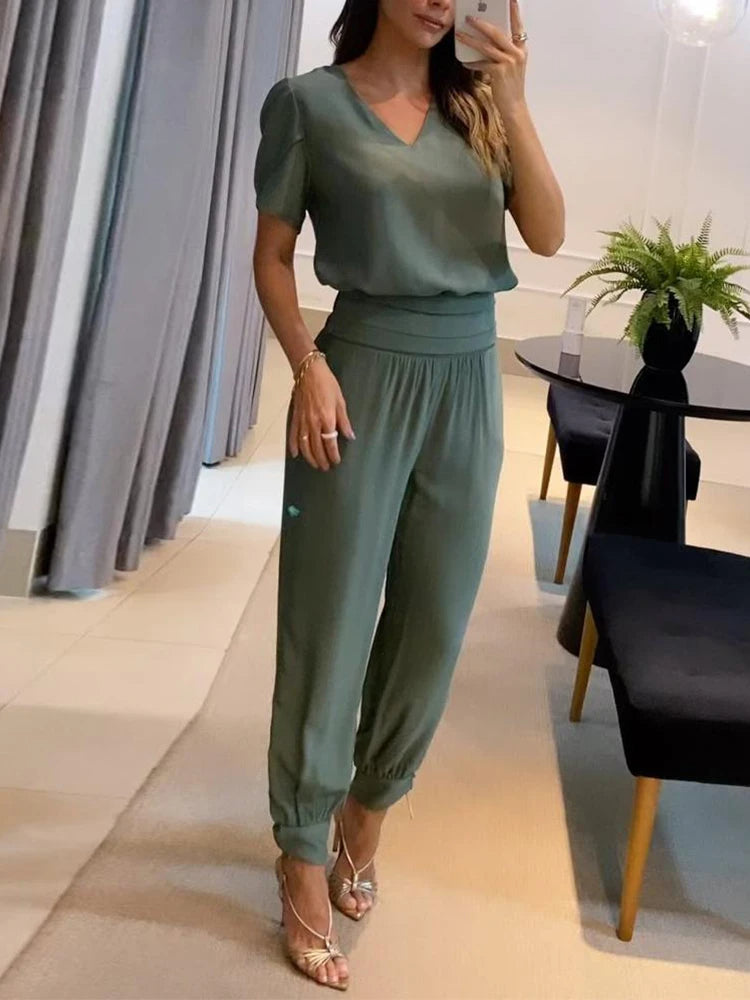 Annelies - Stijlvol Tweedelig Outfit