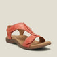 Kathrin - leren schoenen zomer 2023 met verstelbare sandalen