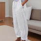 Witte Casual Wijde Broek - Sophie