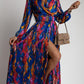 Blauw Cultuurjurk - Linde