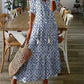 Elena - Witte Maxi Zomerjurk