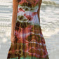 Blauw Tie-Dye Jurk - Sara