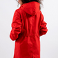 Ultra-Droog Held: Oversized Waterbestendige Hoodie