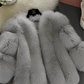 Luxe Comfort Winterjas: Chique Elegantie in Nepbont