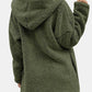 Gezellige Elegantie: Pluche Fleece Hooded Teddyjas voor Vrouwen - Perfect voor Herfst & Wintercomfort