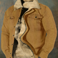 Vintage Charme: Heren Herringbone Fluwelen Revers Jas