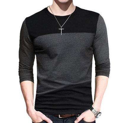 Stijlvolle Colorblock T-Shirt: Trendy & Comfortabel