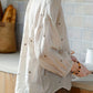 Chique Katoenen Geborduurde Shirt - Ideaal voor Lente/Zomer