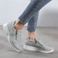 Diede - Platform Sleehakken Sneakers