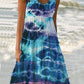 Blauw Tie-Dye Jurk - Sara