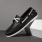 Blauwe Orthopedische Boot Loafers - Max
