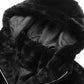 Gezellige Elegantie: Dames Luxe Teddyjas met Imitatiebont en Capuchon – Ideaal voor Herfst & Winter