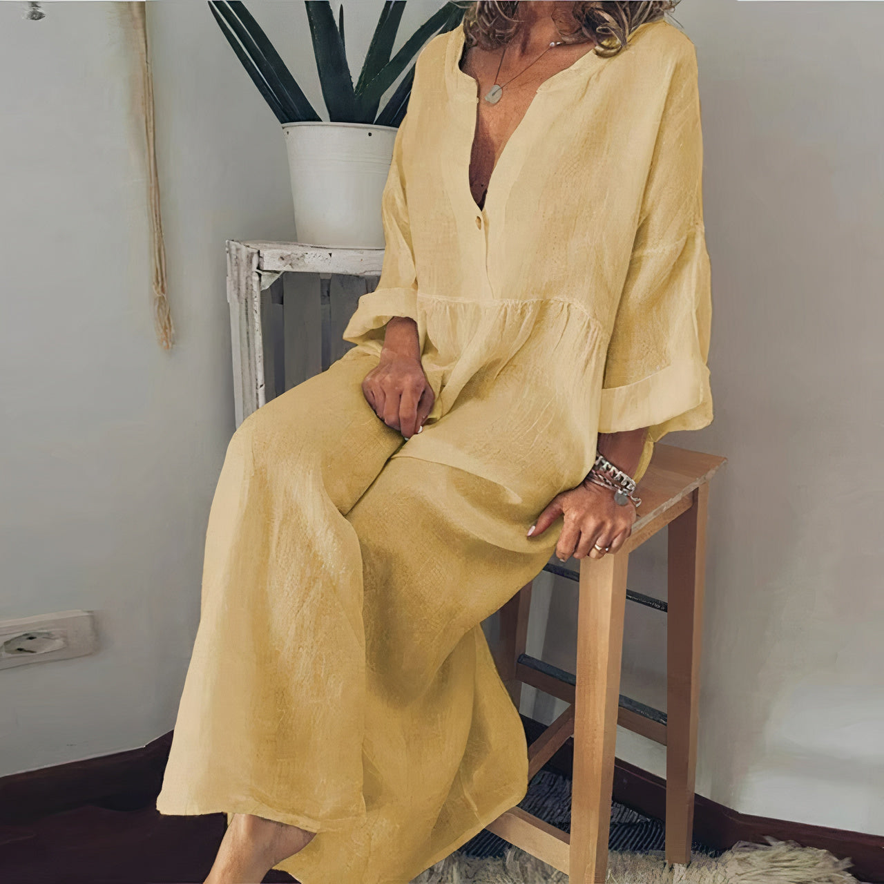 Romee - Blouse Jurk