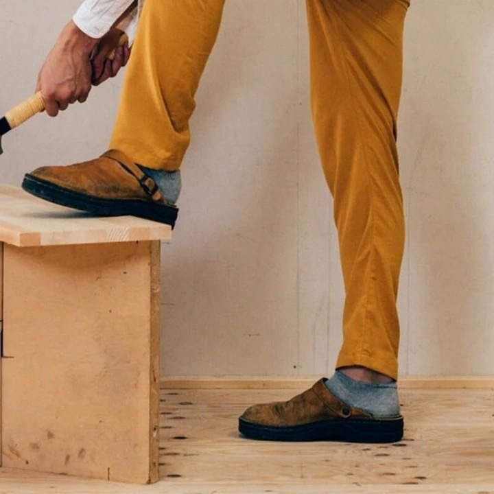 Claude | Orthopedische Antislip Lederen Pantoffels voor Heren