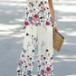 Blauwe Set met Plantenmotief - Mila