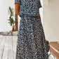 Mila - Beige Vintage Midi-Jurk