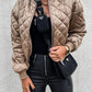 Elegante Gewatteerde Warmte: Stijlvolle Winterjas