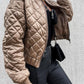 Elegante Gewatteerde Warmte: Stijlvolle Winterjas