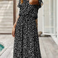 Mila - Beige Vintage Midi-Jurk