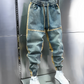 Flex-Denim Urban Joggers: Stijl & Comfort