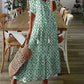 Elena - Witte Maxi Zomerjurk