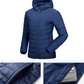 SleekEase Kap Puffer: Ultralicht, Gewatteerde Elegantie voor Actieve Vrouwen
