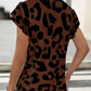 Rode Luipaardprint Blouse - Zara