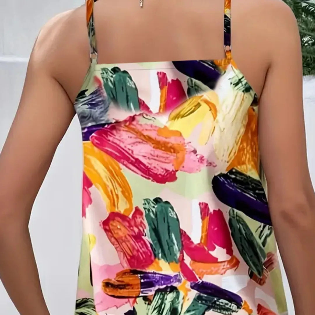 Sietske - Kleurrijke Spaghettibandjes