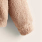 Chique Gezellige Ritssluiting: Dames Pluche Zak Hoodie