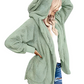 CozyChic Capuchon-Cardigan: Luxueuze, Wijde Damesjas met Zakken