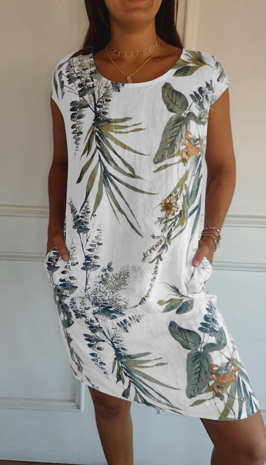 Blauw Elegante Jurk - Tuva