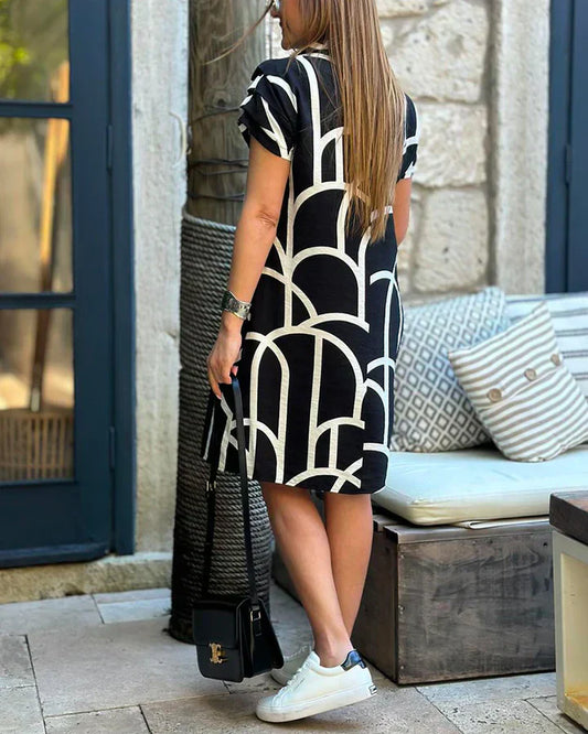Vianne - Elegante Midi Jurk