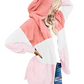 CozyChic Capuchon-Cardigan: Luxueuze, Wijde Damesjas met Zakken