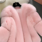 Luxe Comfort Winterjas: Chique Elegantie in Nepbont