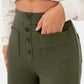 FlexFit: Verrijk je garderobe met hoge taille elastische casual broeken!