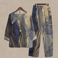 Chique Damescombinatie: Stijlvolle Korte Mouwen Shirt en Broek