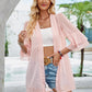 Blauwe Casual Gebreide Jas - Luna
