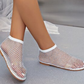 Ninthe - Mesh Strass Sandaal