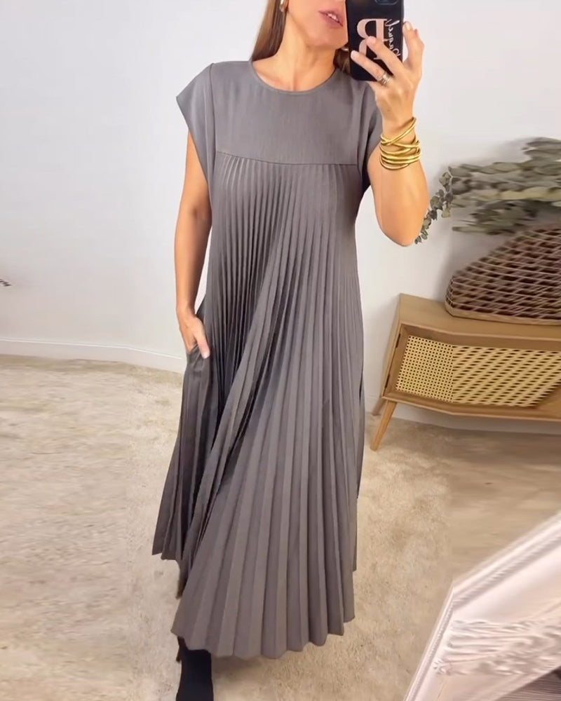 Joryen - Plisse Comfort Jurk