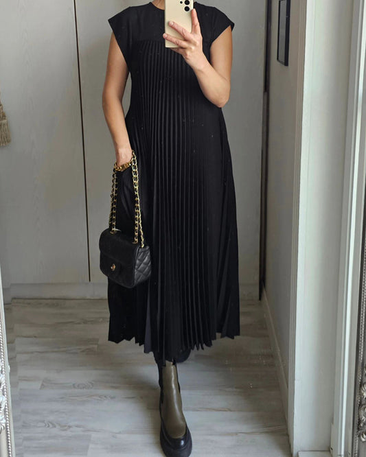 Joryen - Plisse Comfort Jurk