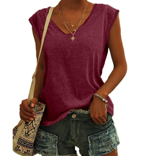 Reina - Casual Mouwloze Top