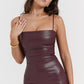 Kyra - Luxe Leren Jurk