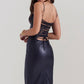 Kyra - Luxe Leren Jurk
