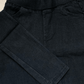 Ayisha - Zwarte Denim Zakleggings
