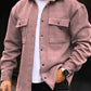 StripeStyle Heren Casual Jack: Slank, Gestreept en Stijlvol!