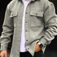 StripeStyle Heren Casual Jack: Slank, Gestreept en Stijlvol!