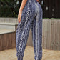 Blauwe Etnische Print Broek - Lillyan