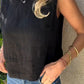 Stijlvol Mouwloos T-shirt met Ronde Hals