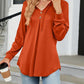 Chic V-hals Lange Mouw Losse Sweatshirt