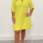 Aliza - Rode Pocket Shirtjurk